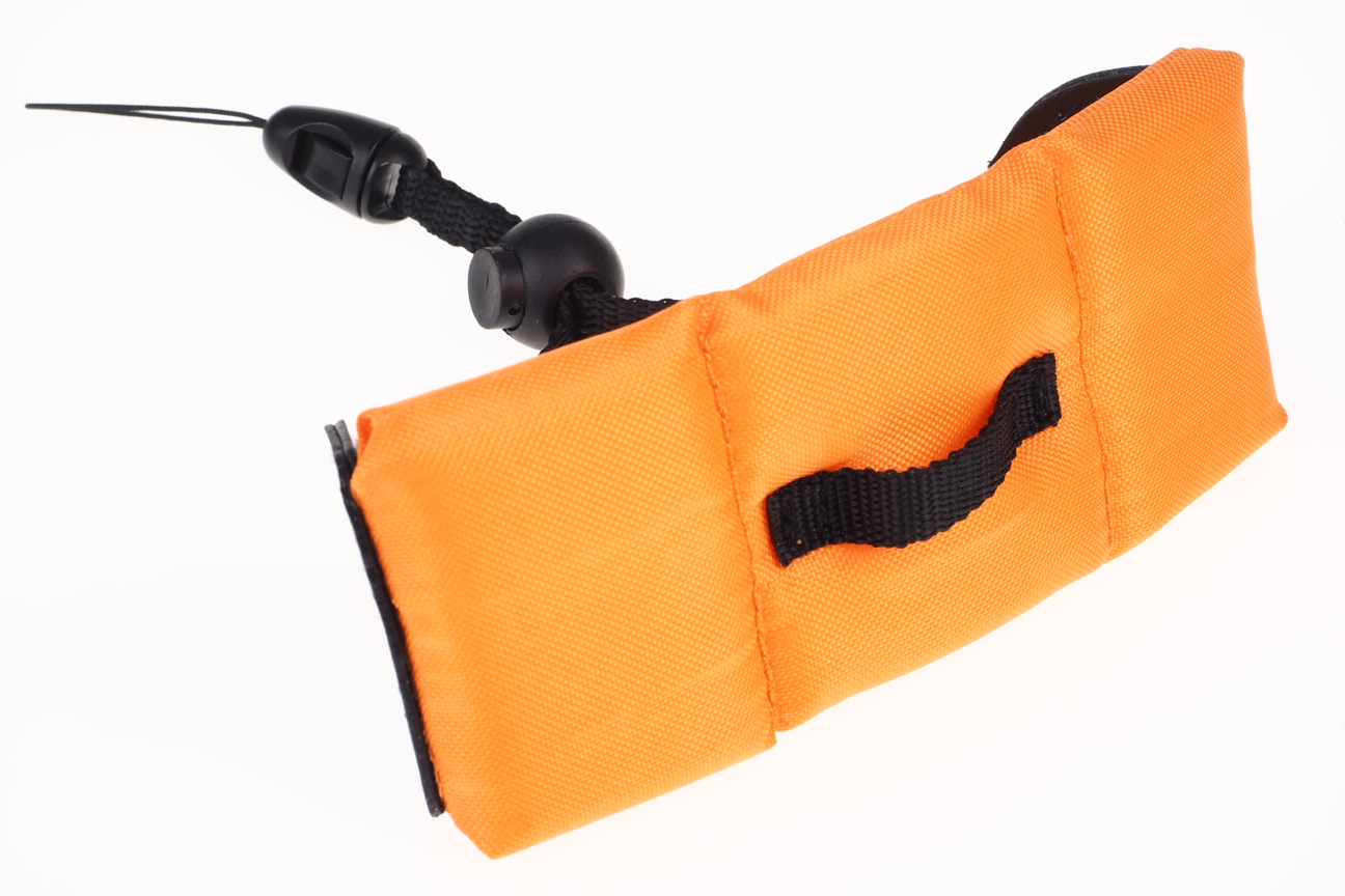 Waterproof schwimmende Handschlaufe für Digitalkameras orange