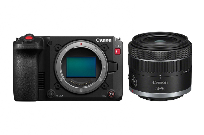Canon EOS C50 + RF 24-50mm IS STM