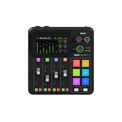 Rode RODECaster Duo Podcast-Studio Integrated Audio Production Studio