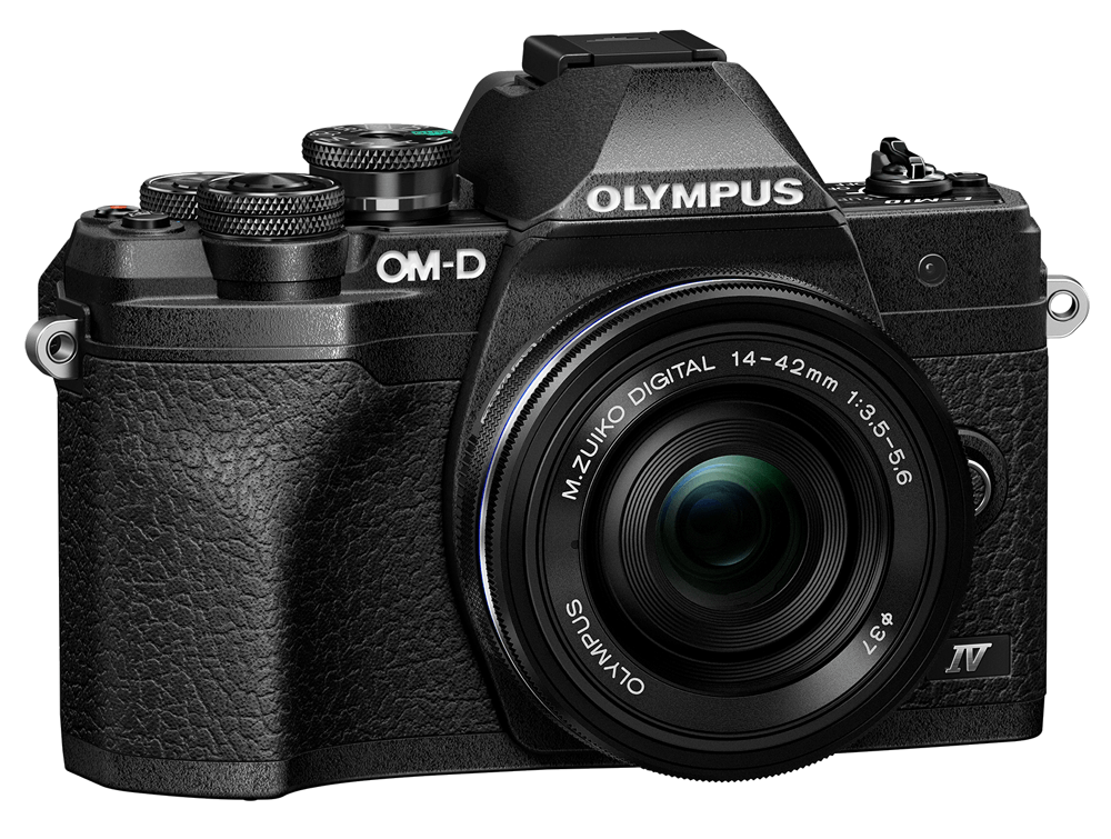 Olympus OM-D E-M10 Mark IV schwarz + M.Zuiko Digital ED 14-42mm 3.5-5.6 EZ