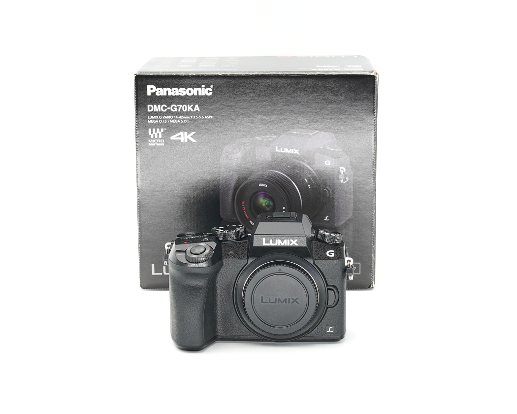 Panasonic Lumix DMC-G70 Gehäuse Topzustand, ca. 1500 Auslösungen #X40196**