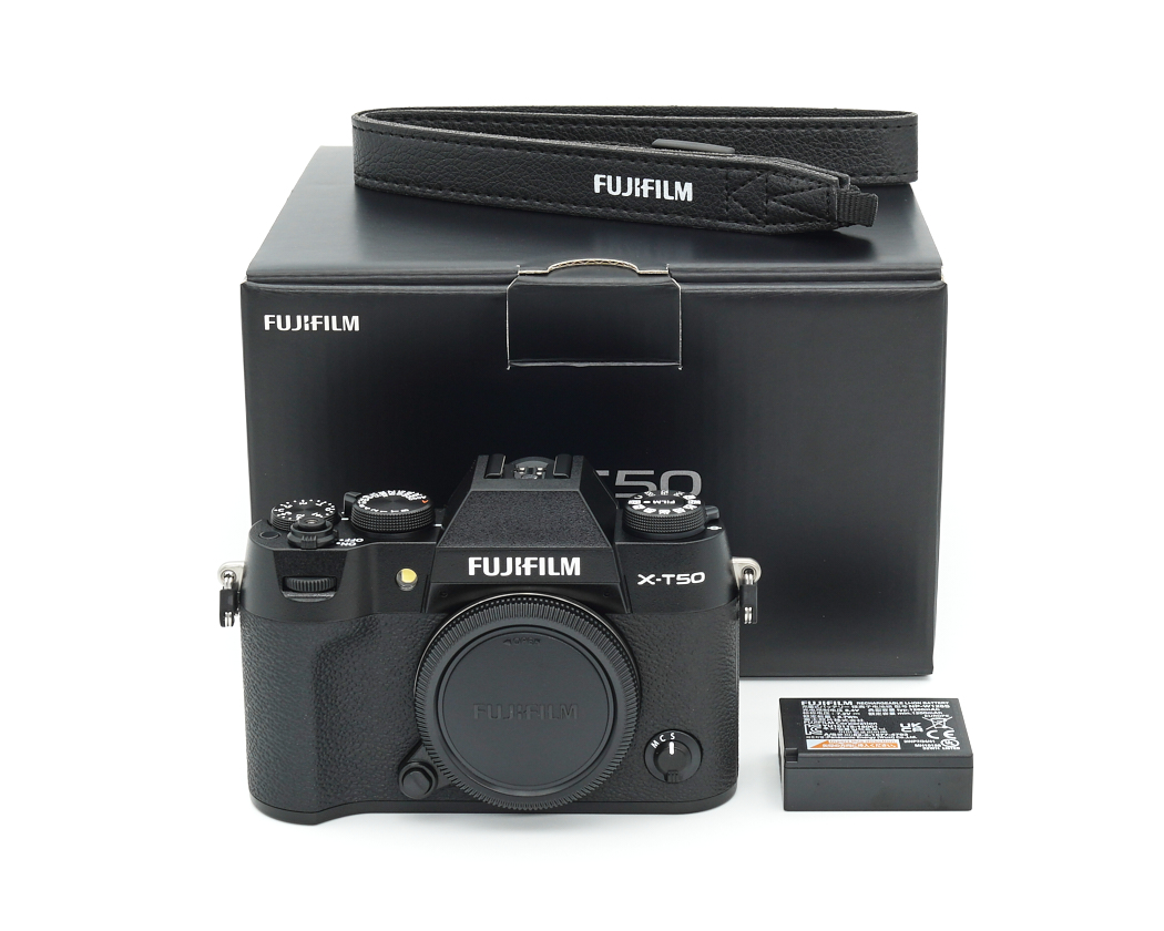 Fujifilm X-T50 schwarz Gehäuse wie neu, Fuji-Fachhändler #39784**