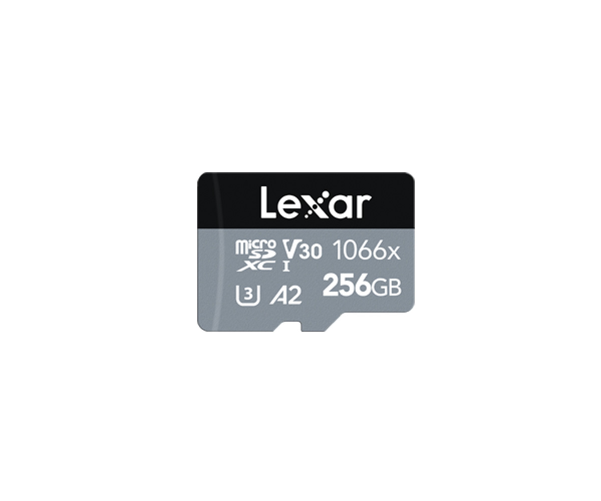 Lexar 1066x MicroSDXC 256 GB, C10, U3, V30 Professional Speicherkarte Lexar 1066x MicroSDXC 256 GB, C10, U3, V30 Professional Speicherkarte