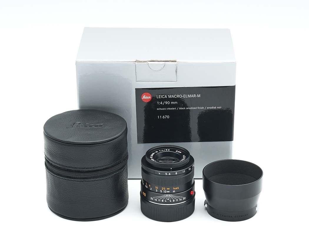 Leica Macro Elmar M 90mm 4.0 (11670) 6bit Sammlerstück, wie neu #48594**