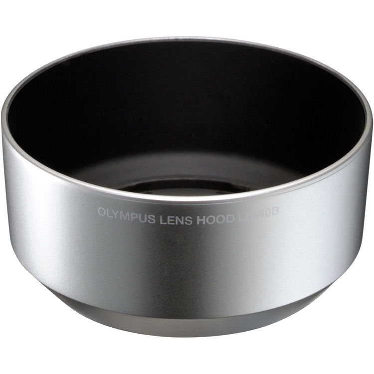 Olympus LH-40B Gegenlichtblende silber für M. Zuiko 45mm 1.8 #