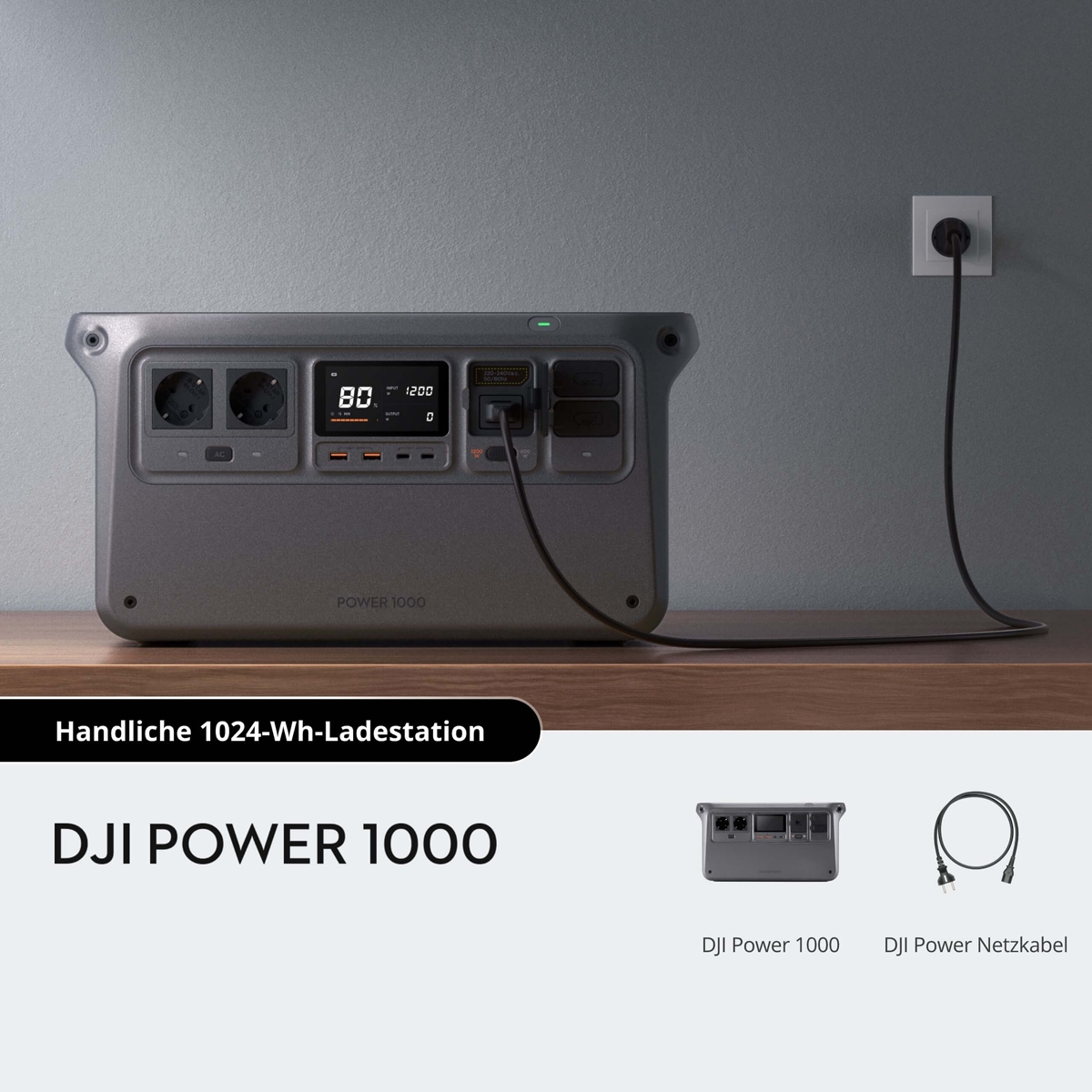 DJI Power 1000 (EU) 1024WH Powerstation