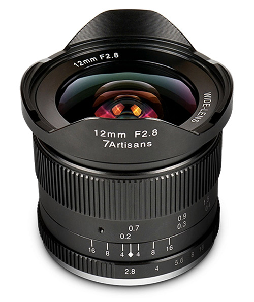 7Artisans 12mm 2.8 für Canon EF-M Neu #**