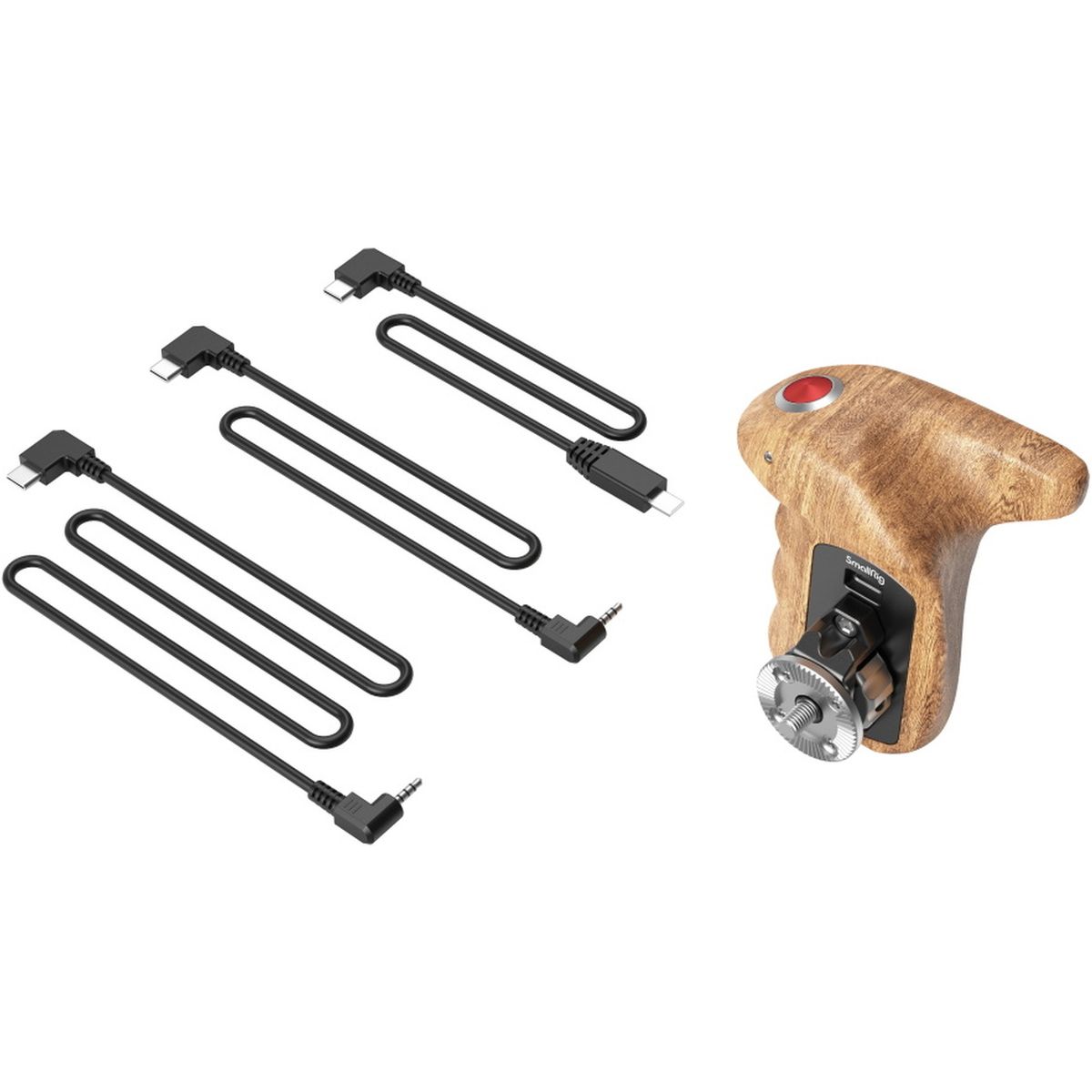 SmallRig 3324 Rosette Side Handle mit Record Start/Stop Remote Trigger