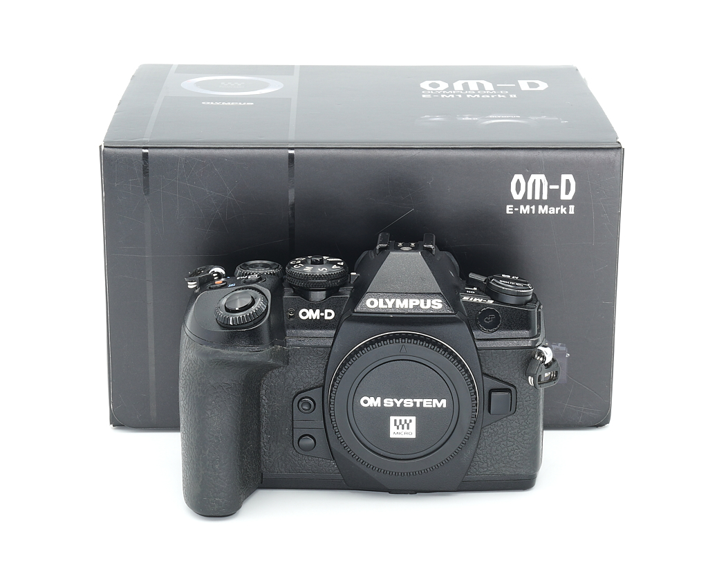 Olympus OM-D E-M1 Mark II schwarz Gehäuse Topzustand #X40447**
