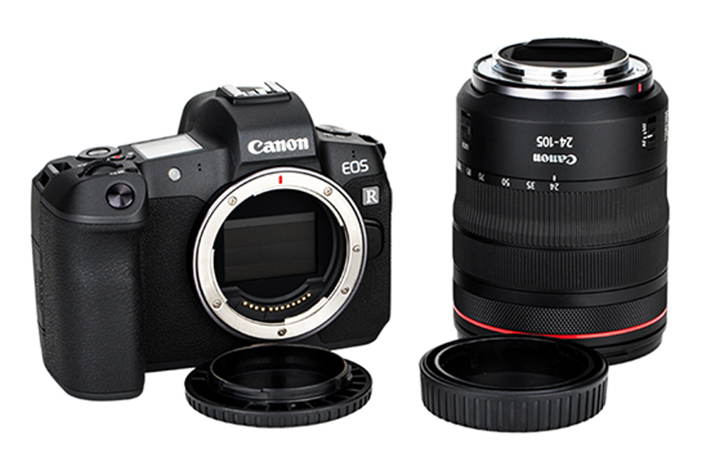 Premium V.M.C. R-F-5 Gehäuse- und Objektivrückdeckel für Canon RF-Mount
