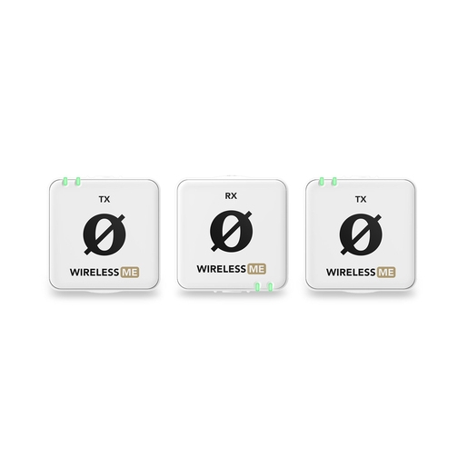 Rode Wireless ME Dual white, 2 Sende- u. 1x Empfänger