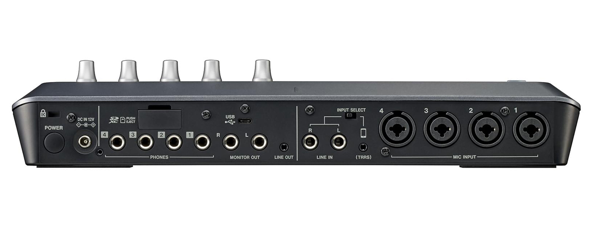 Tascam Mixcast 4 Podcast - Aufnahmemischpult