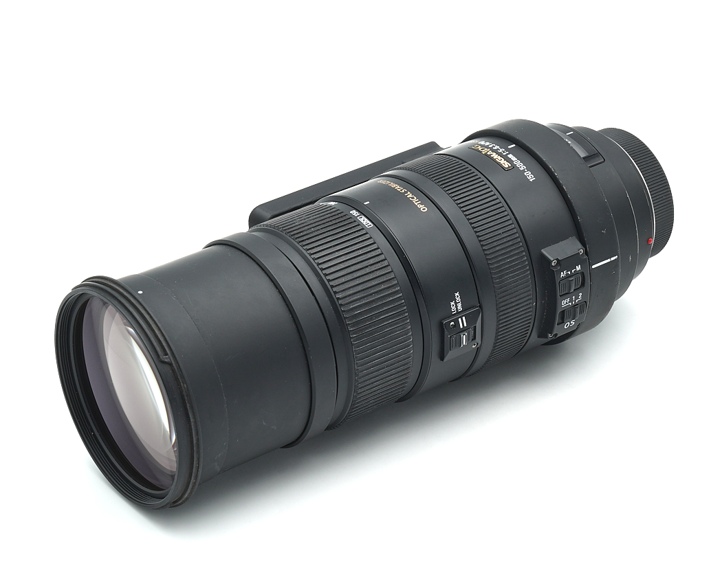 objektiv, telezoom, zoomsoptik, metallgehäuse, schwarz