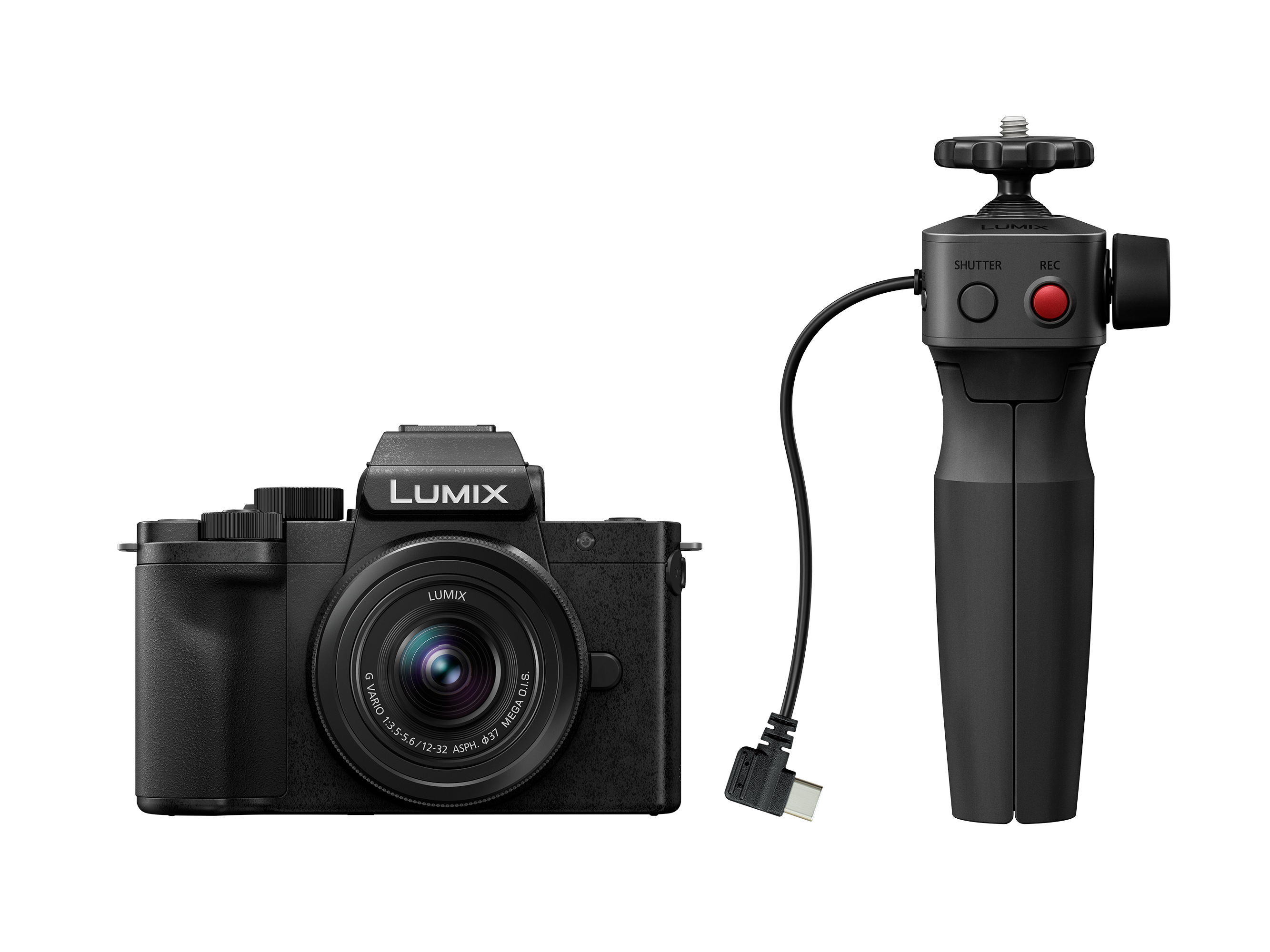 Panasonic Lumix DC-G100D + G Vario 12-32mm 3.5-5.6 + Stativgriff DMW-SHGR2