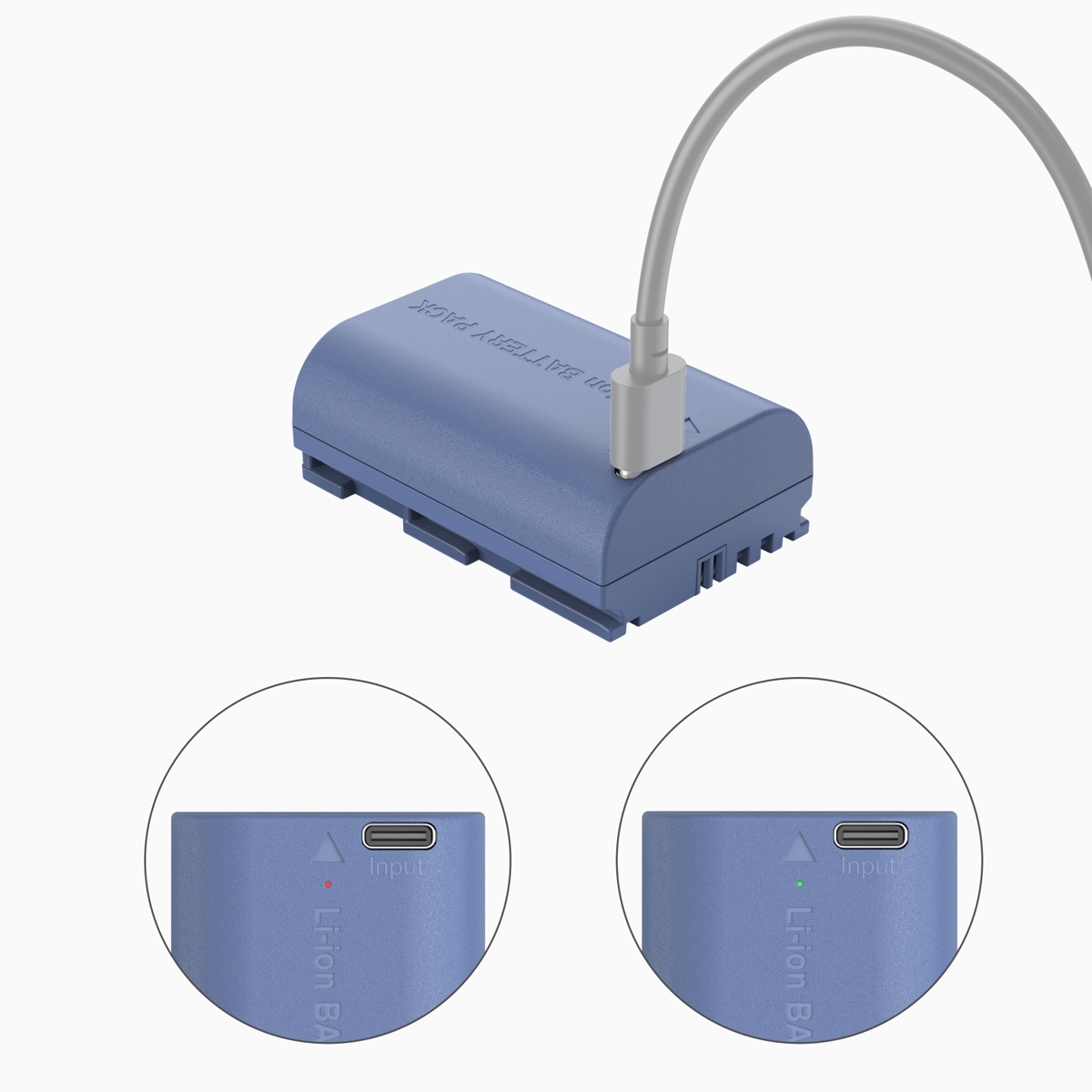 SmallRig 4264 LP-E6NH USB-C (Canon) aufladbare Kamerabatterie