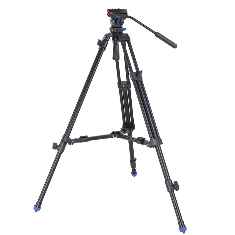 Leofoto LF-60 Videostativ mit VT-10 Fluid-Videokopf