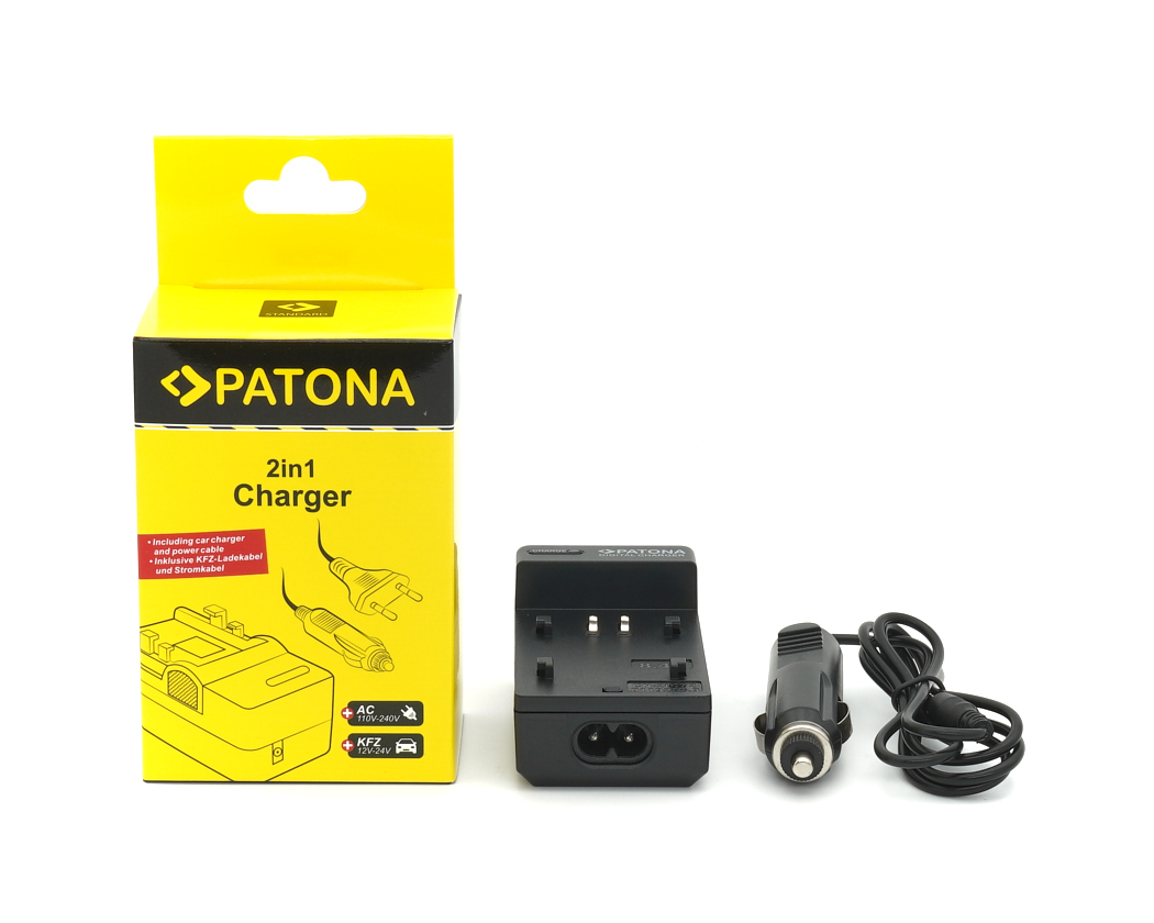 Patona 2 in 1 Ladegerät Universal
