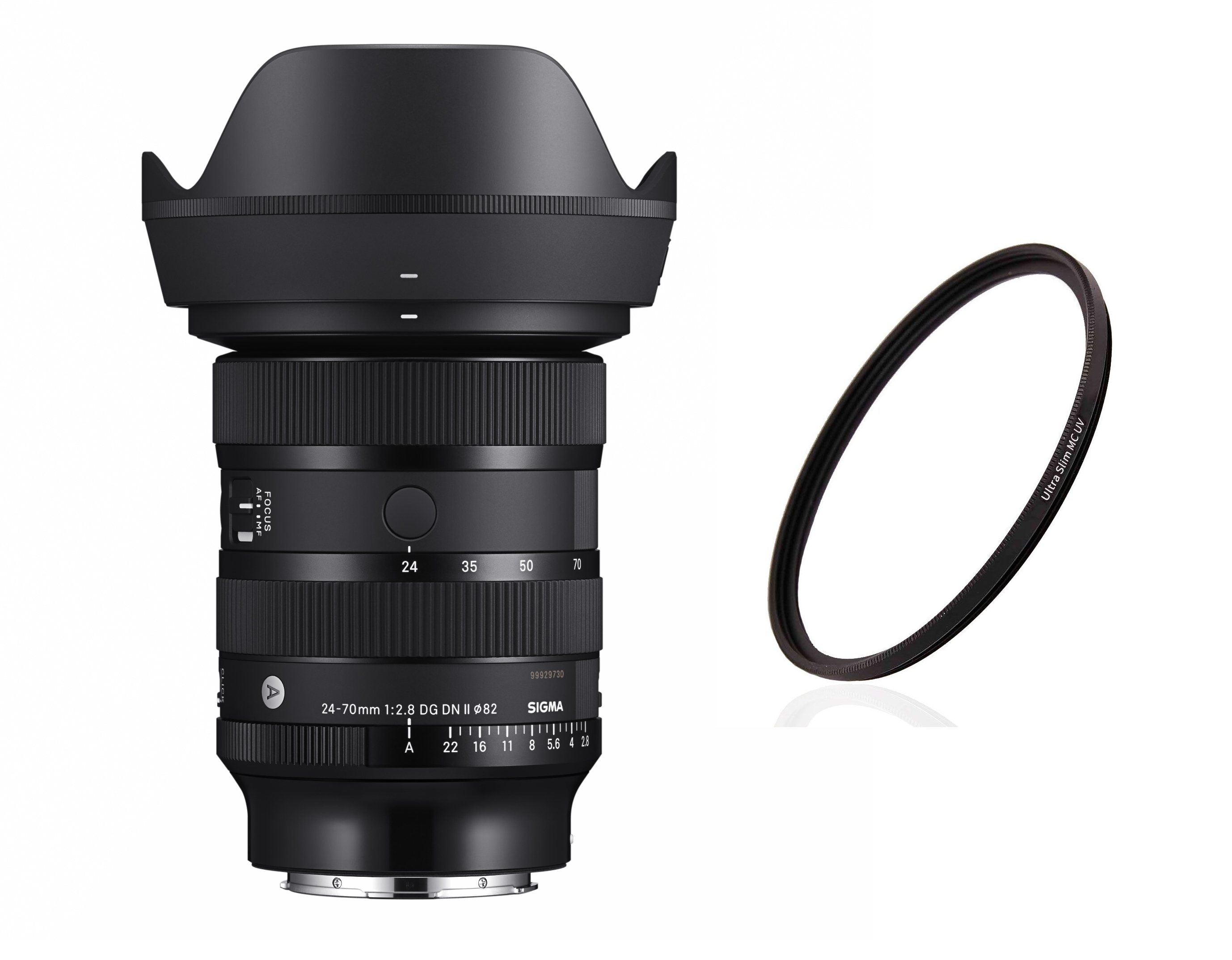 Sigma Art 24-70mm 2.8 DG DN II für L-Mount + V.M.C. 82mm Slim UV-Filter