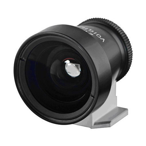 Voigtländer Sucher 21/25mm Metall schwarz