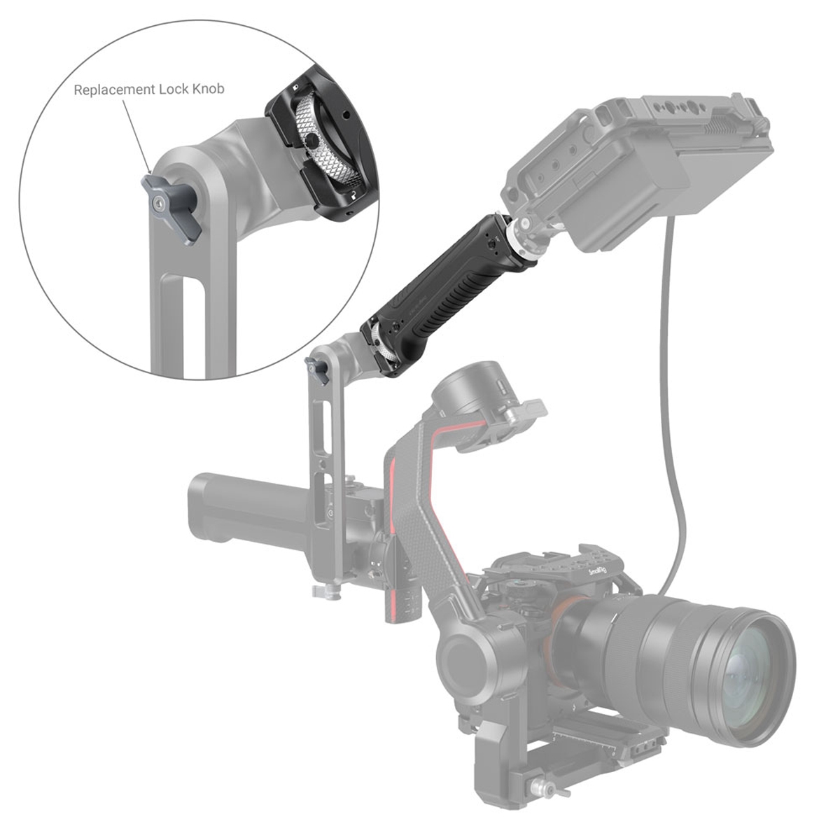 SmallRig 3161 Sling Handgrip für DJI RS 2/RSC 2 Gimbal