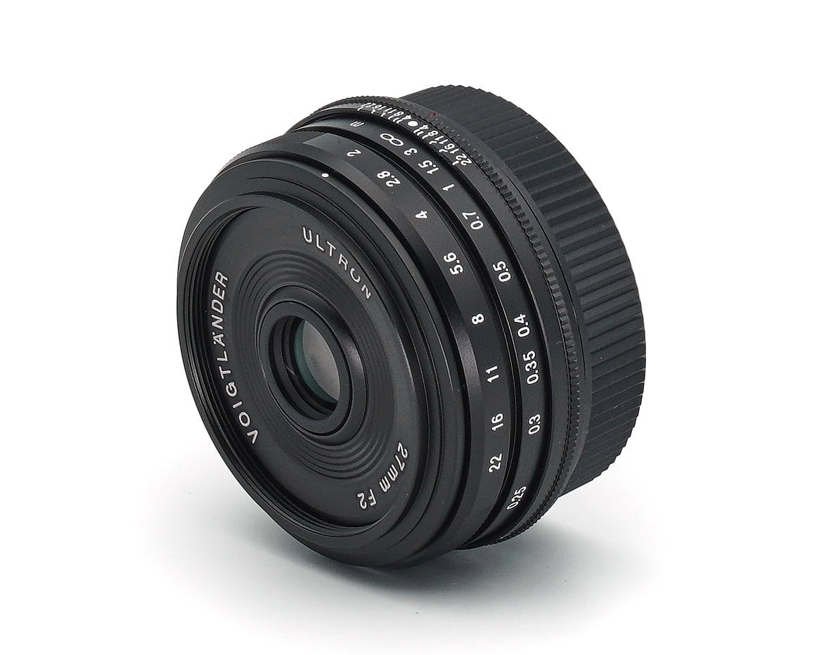 Voigtländer Ultron 27mm 2.0 schwarz für Fujifilm X-Mount Einzelstück #**