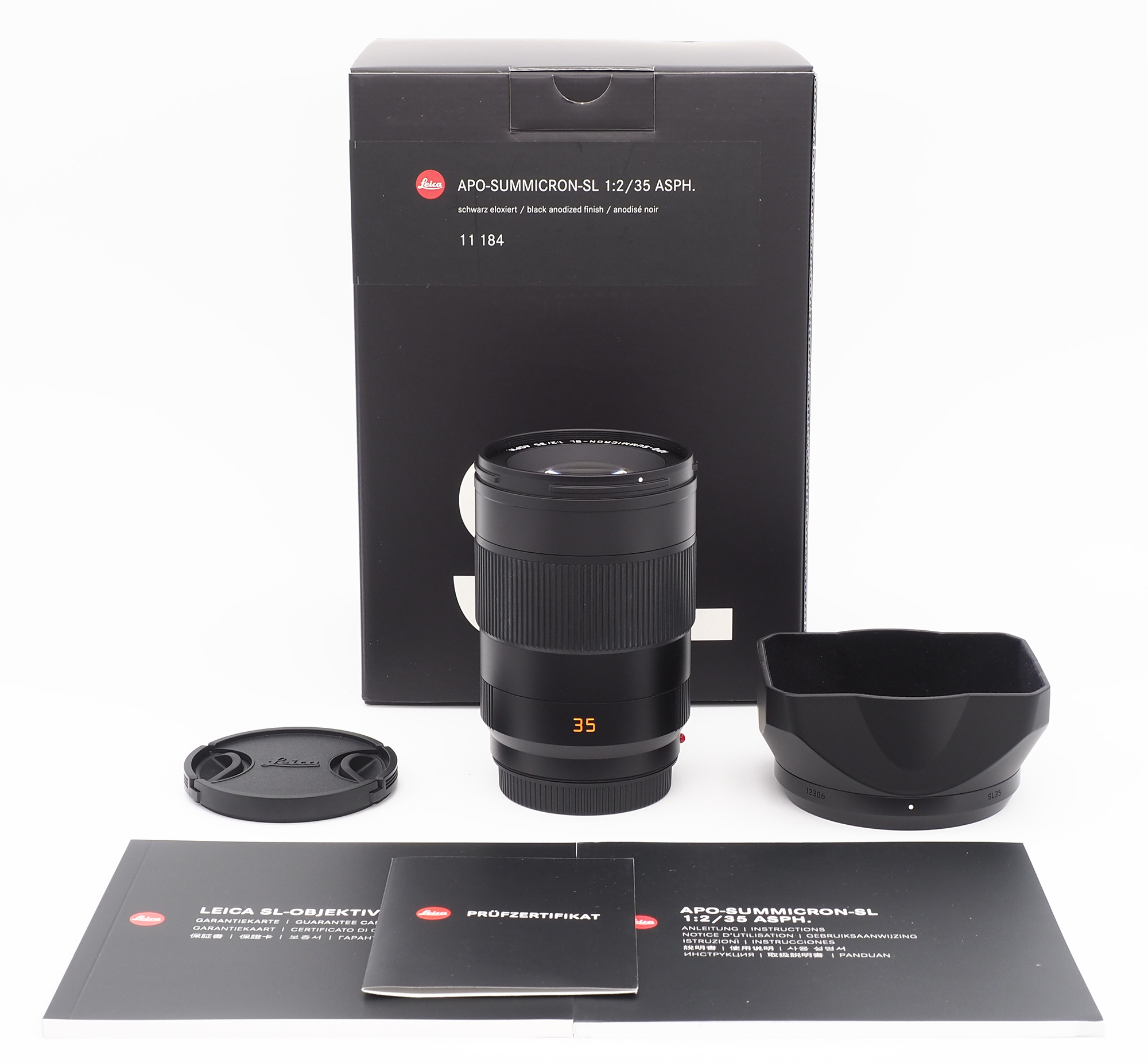 Leica APO-SUMMICRON-SL 35mm 2.0 ASPH 11184 wie neu, im Originalkarton #48586**
