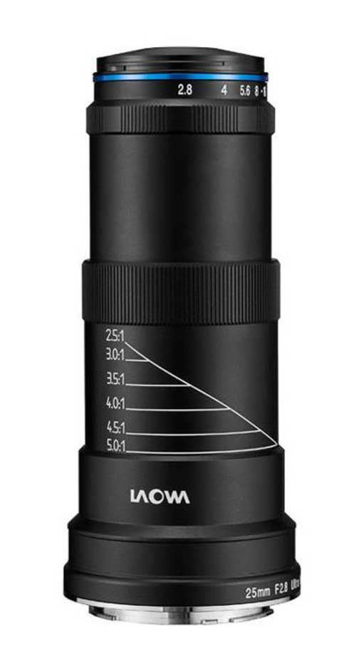 Laowa 25mm 2.8 2.5-5X Ultra-Macro für Sony E-Mount