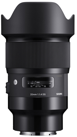 Sigma Art 20mm 1.4 DG HSM für Sony E-Mount