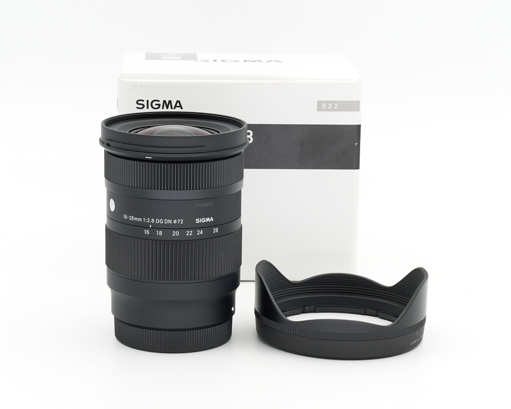 Objektiv, Kameraobjektiv, 16-28mm, DG DN Ø72, manueller Fokus