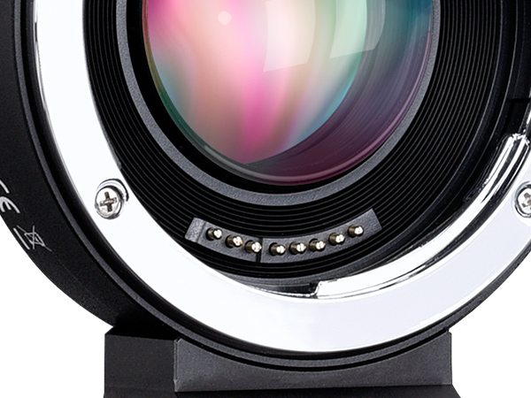 Commlite Canon EF/EF-S an M4/3 0,71x Booster Adaptpter