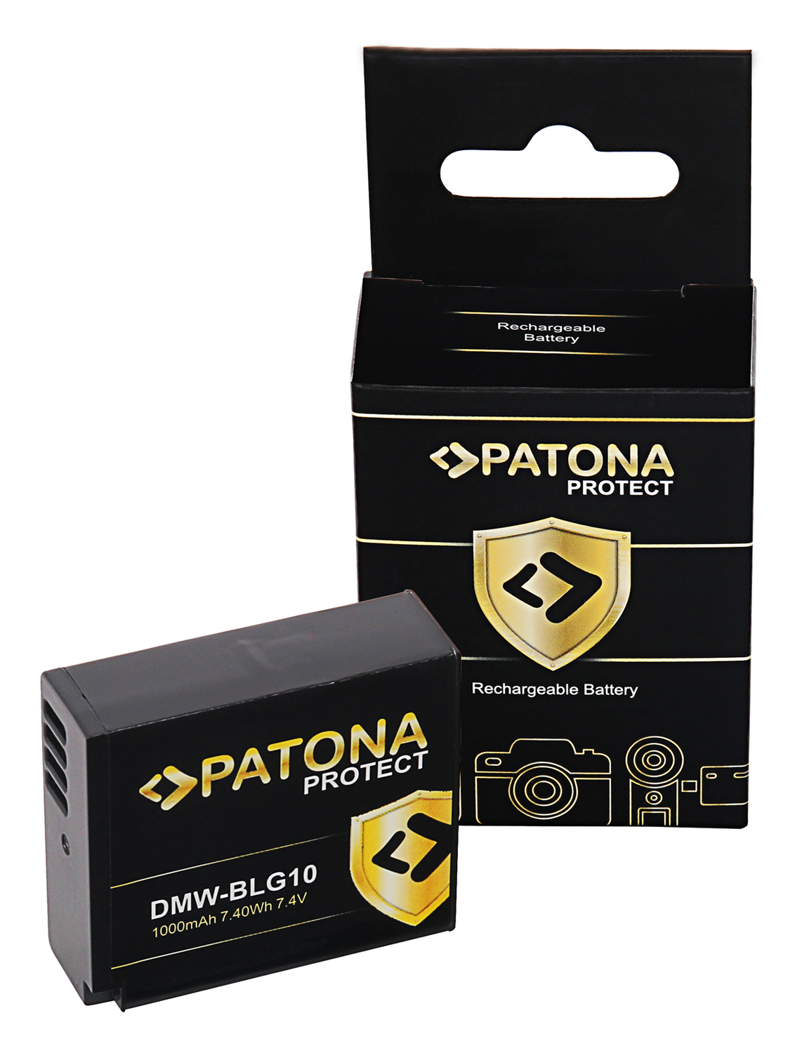 PATONA LithIonen Protect Akku Panasonic DMW-BLG10