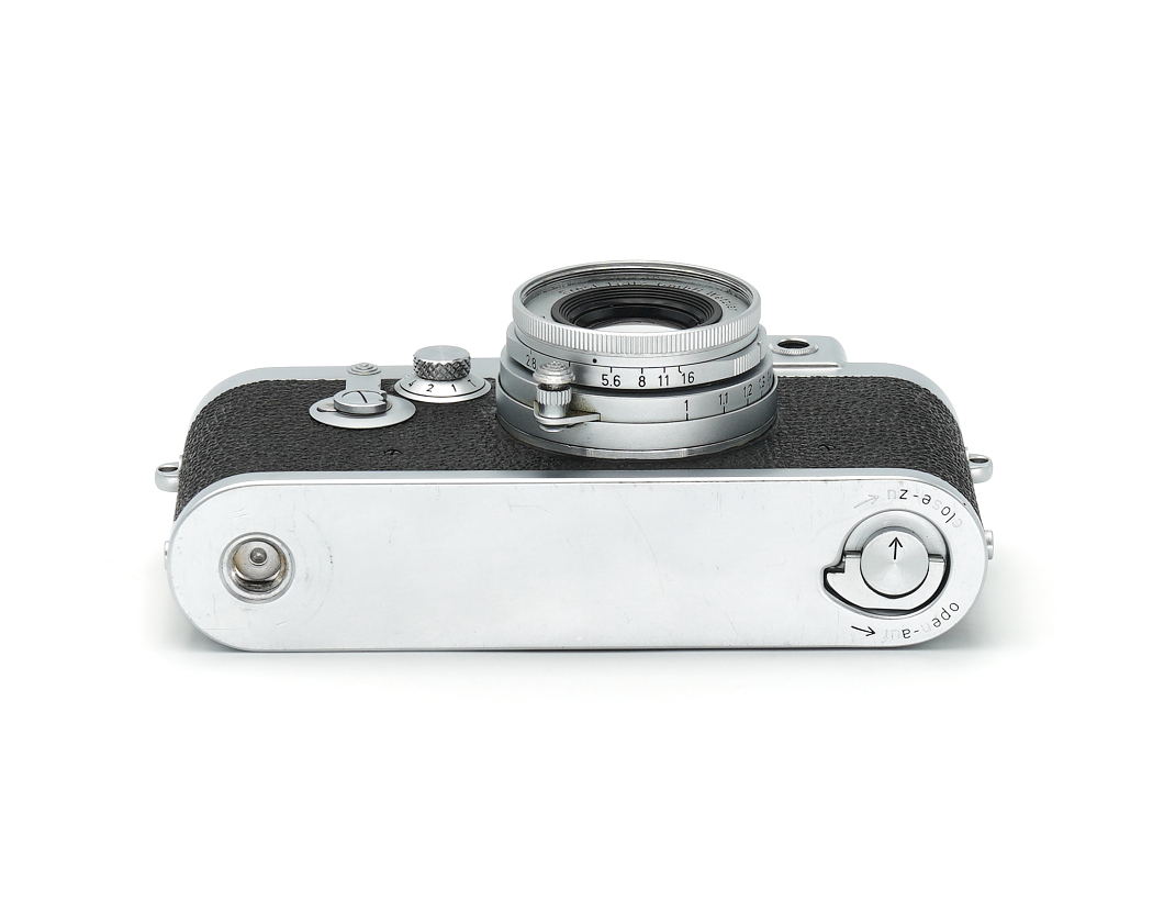 LeicaIIIg + Elmar 5cm 2.8 Sammlerstück, Topzustand #29786*