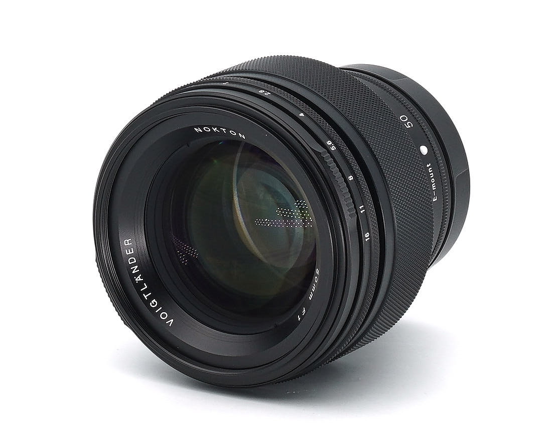 Voigtländer Nokton 50mm 1.0 ASPH. schwarz für Sony E-Mount Vitrinenmodell #**