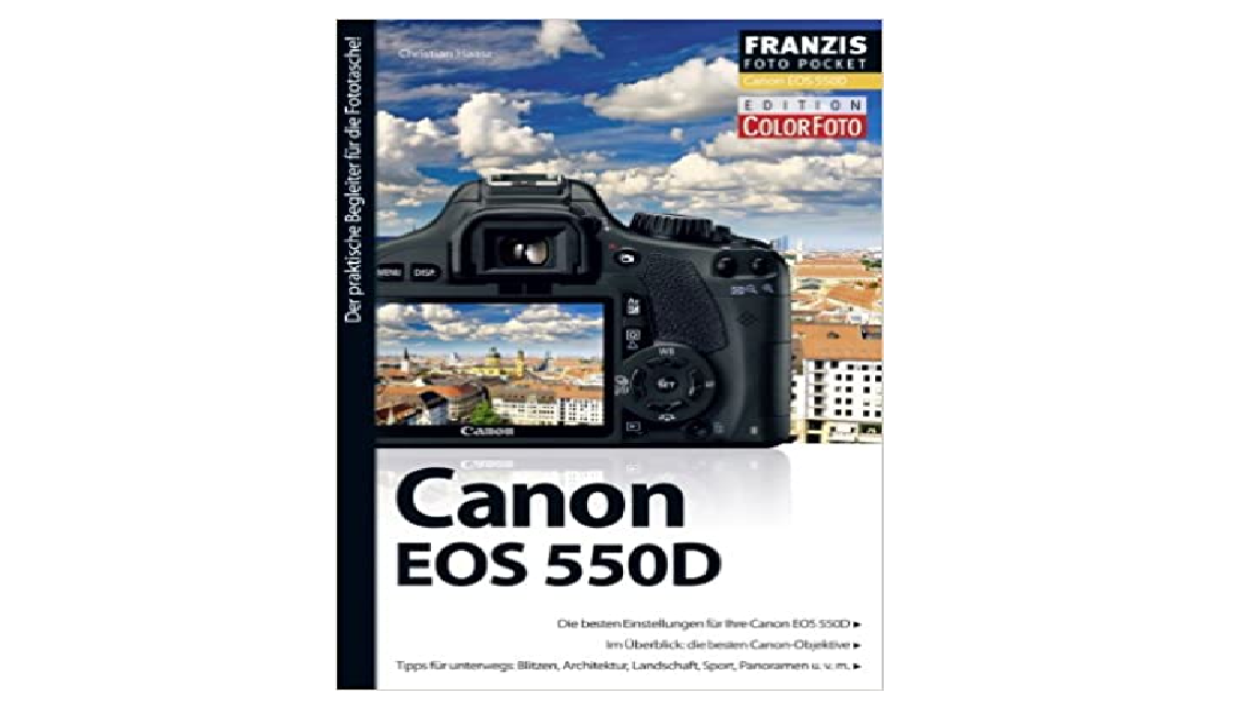 Taschenbuch Canon EOS 550D, Franzis,  Aussteller #X15814