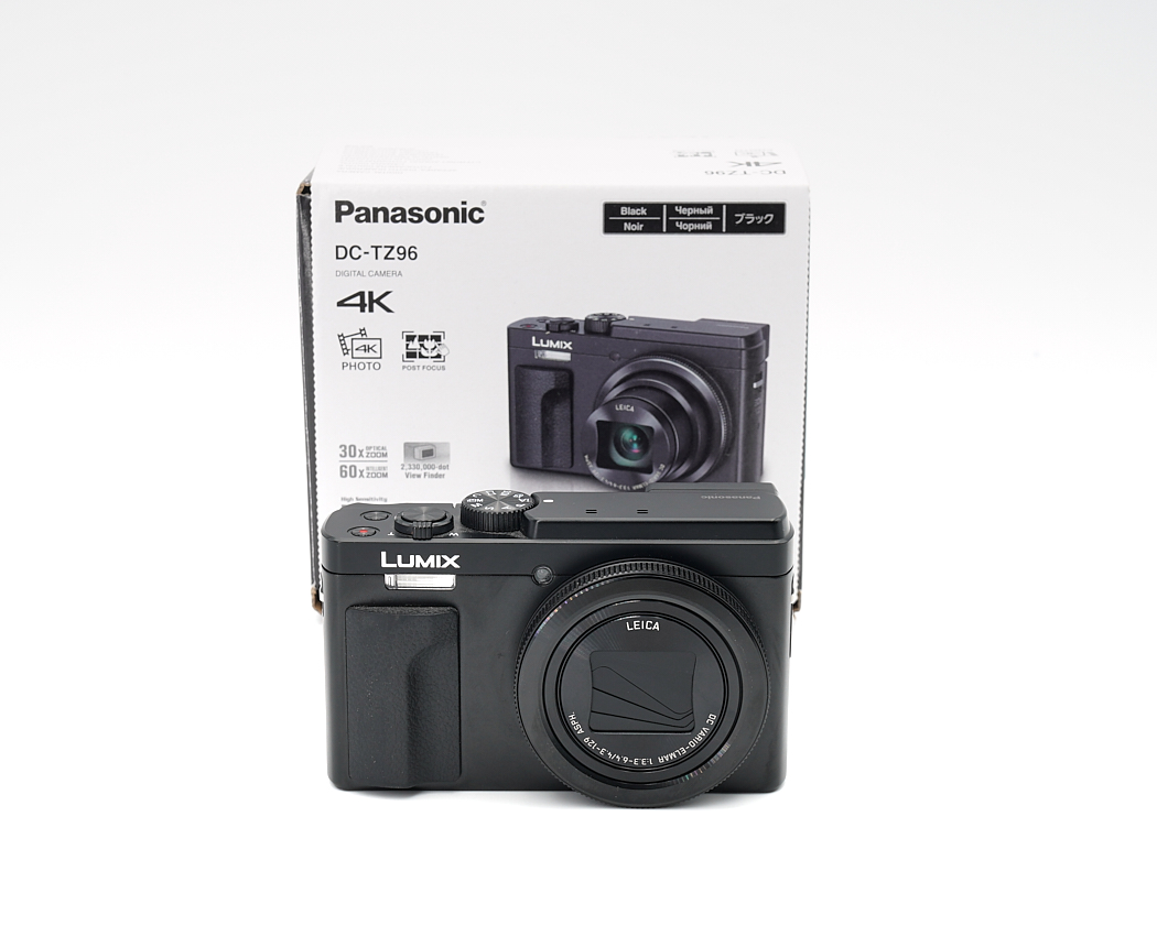 Panasonic Lumix DC-TZ96 schwarz Topzustand, Panasonic-Fachhändler #X36686**