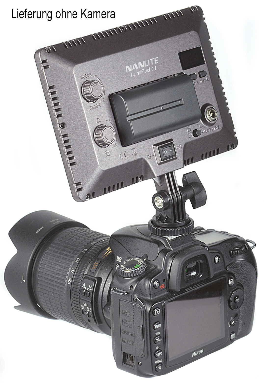 Nanlite LumiPad 11 LED-Kameraleuchte