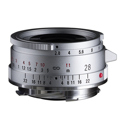 Voigtländer Color-Skopar 28mm 2.8 VM silber asphärisch Type II für Leica M