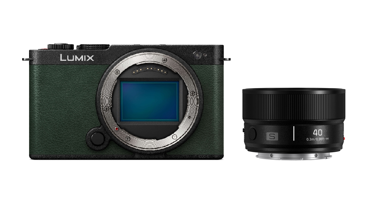 Panasonic Lumix S9 grün + Lumix S 40mm 2.0