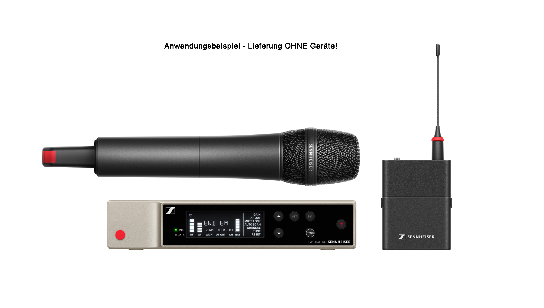 Sennheiser EW-D Color Coding Set (für EM, SKM-S, SK), Farbkennzeichnungsset