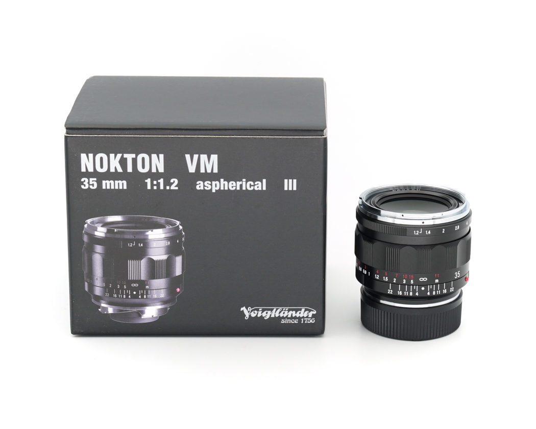 Voigtländer Nokton 35mm 1.2 VM ASPH. III für Leica M wie neu #49002**