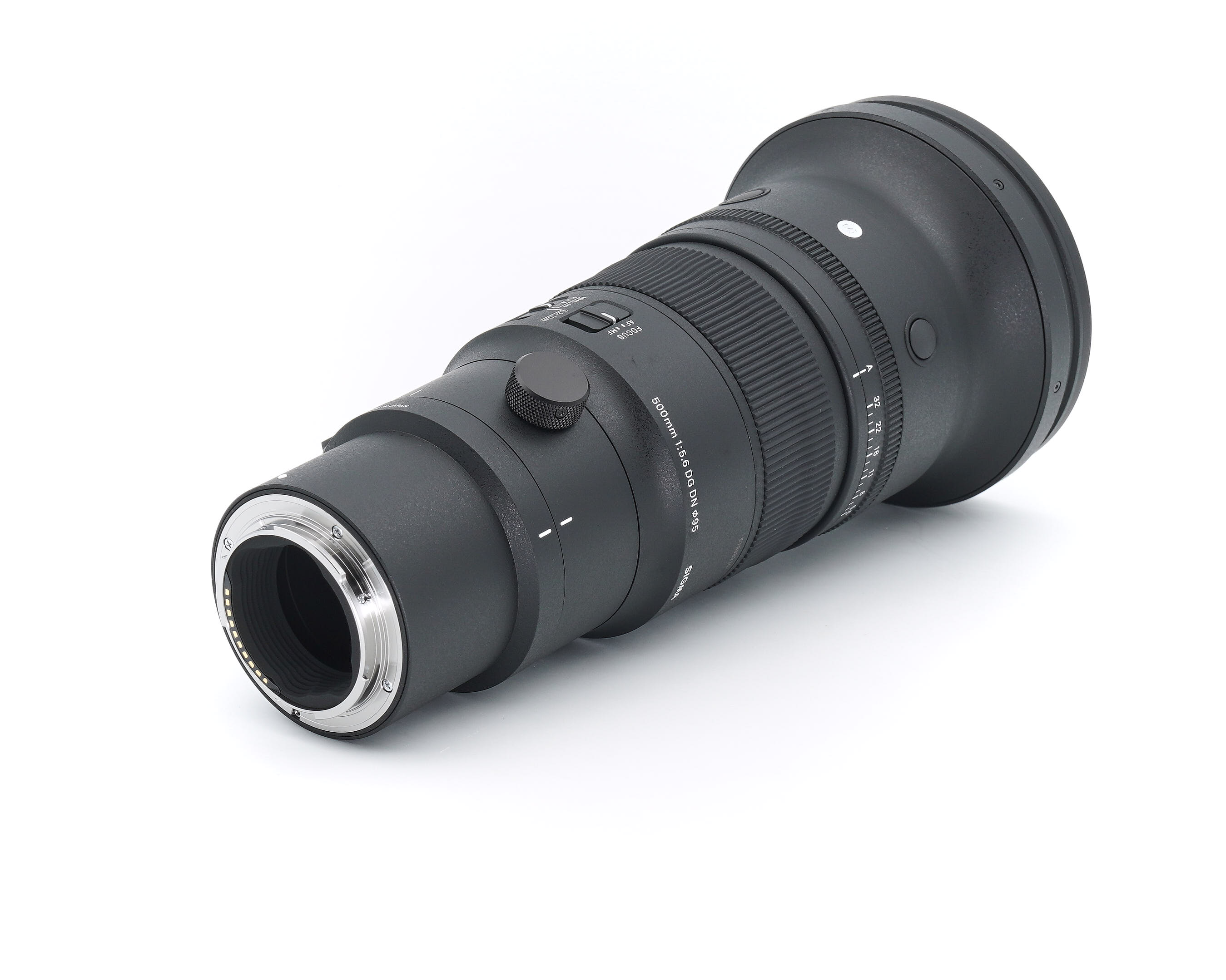 Objektiv, Teleobjektiv, Adapterring, Metallgehäuse, Schwarz