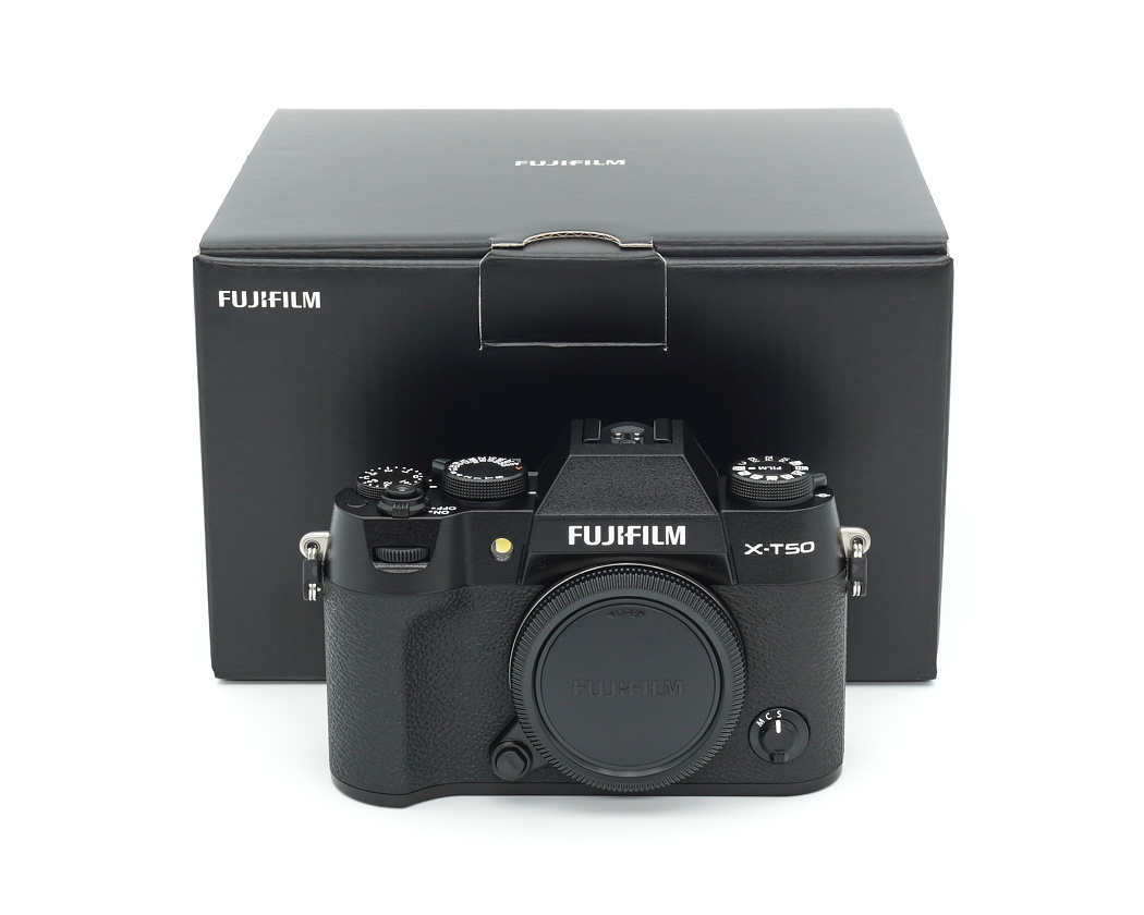 Fujifilm X-T50 schwarz Gehäuse Ausstellungsstück #48570**