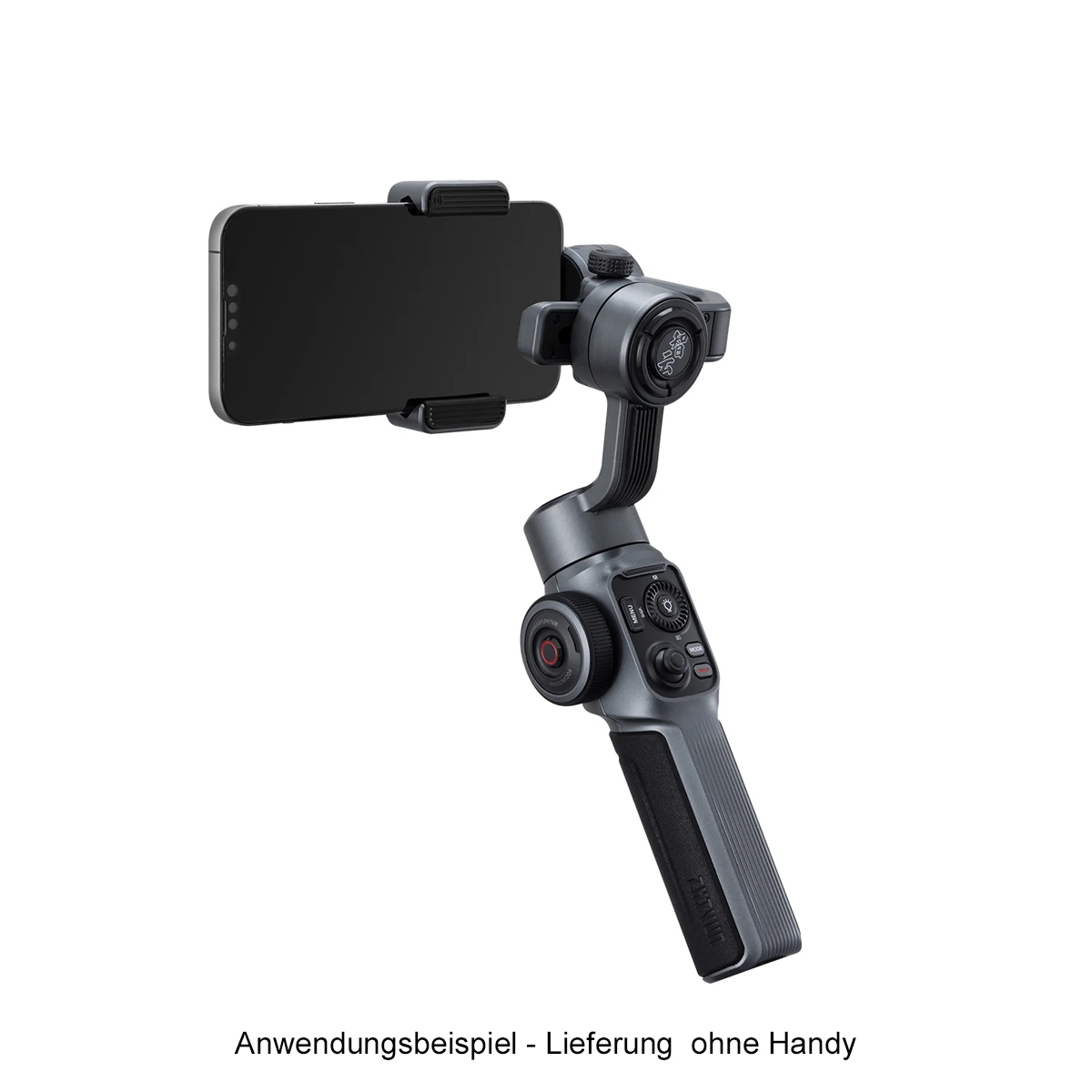 Zhiyun Smooth 5S Combo Kit Gimbal, grau Smartphone Stabilisator inkl. Zubehör