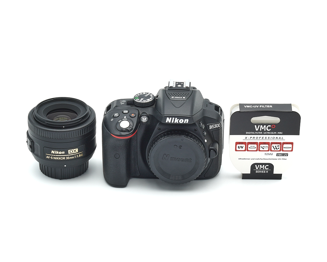 kamera, DSLR, Nikon, Kit-Objektiv, VMC UV Filter