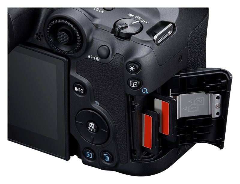 Kamera, DSLR, Speicherkarte, Kartenfach, Batterieabteil