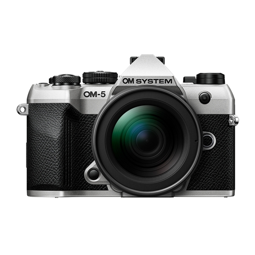 OM SYSTEM OM-5 II silber + M. Zuiko Digital ED 12-45mm 4.0 PRO