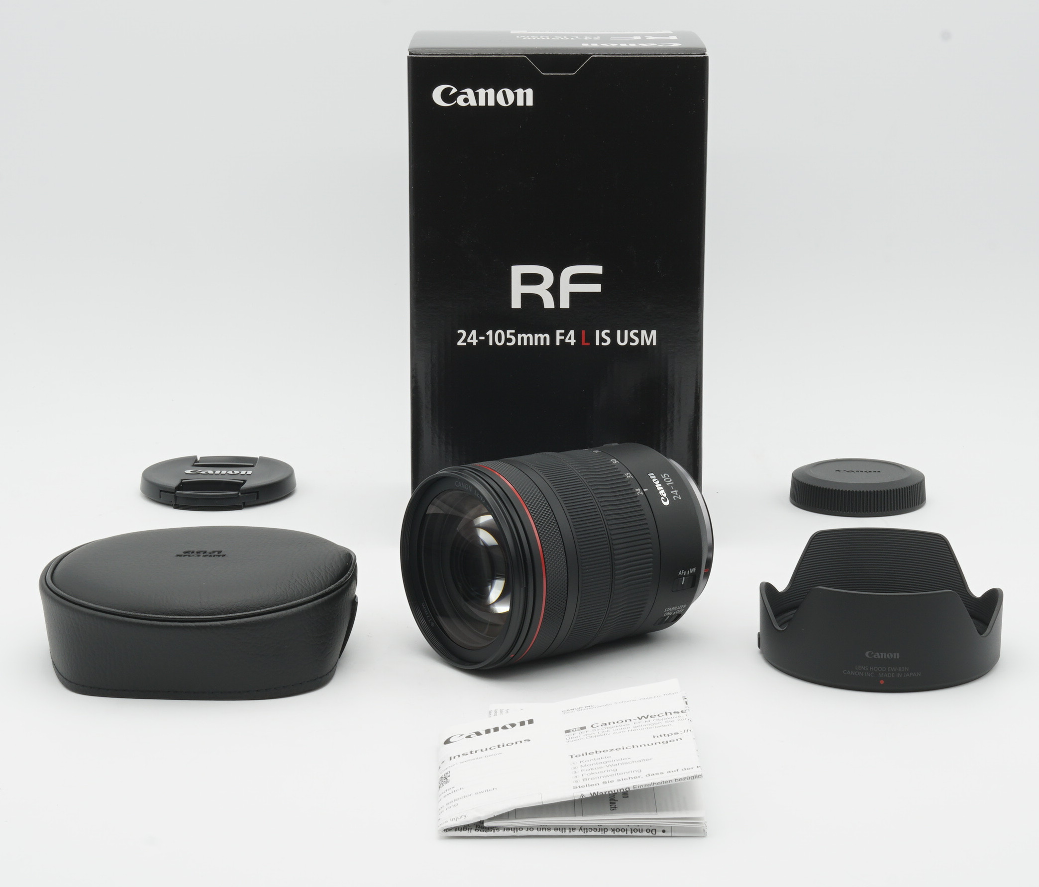 Objektiv, 24-105mm, F4, USM, Verpackung enthalten
