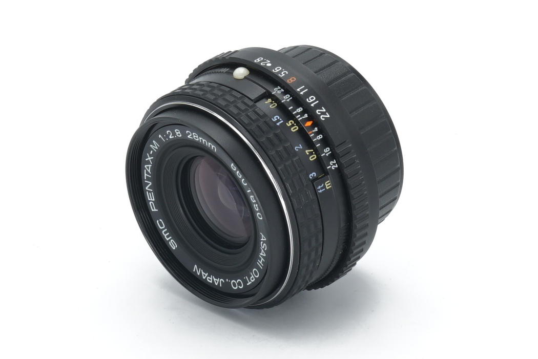 Pentax SMC PENTAX-M 28mm 2.8 Topzustand, sehr gepflegt #X36129*