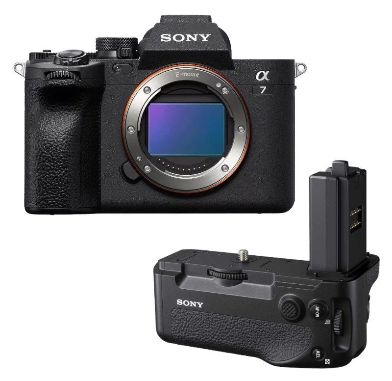 Sony Alpha 7 IV + VG-C4EM Batteriegriff