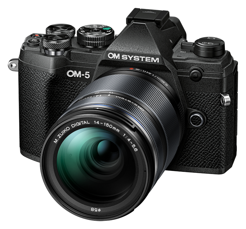 OM SYSTEM OM-5 schwarz + M.Zuiko Digital ED 14-150mm 4.0-5.6 II